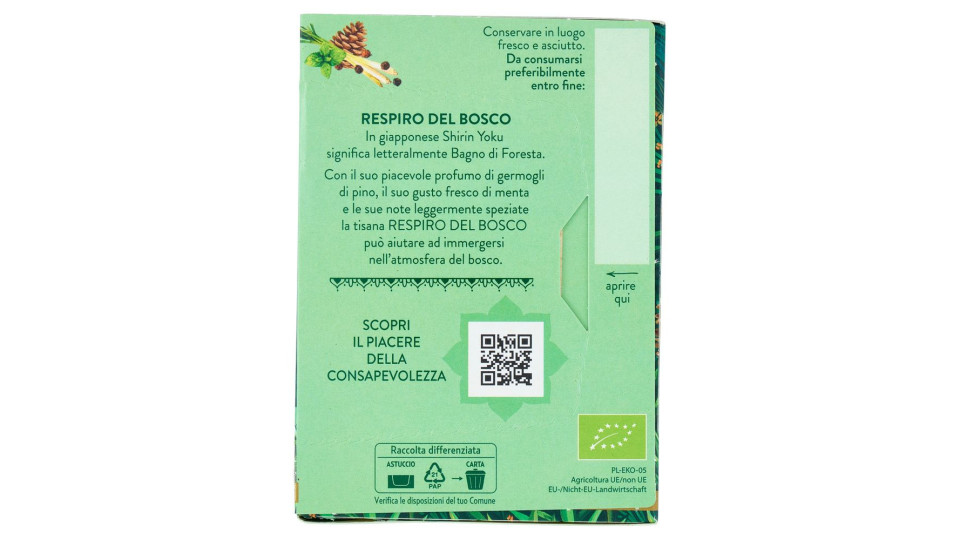 Pompadour Namaste Respiro Del Bosco 15 X 2 G