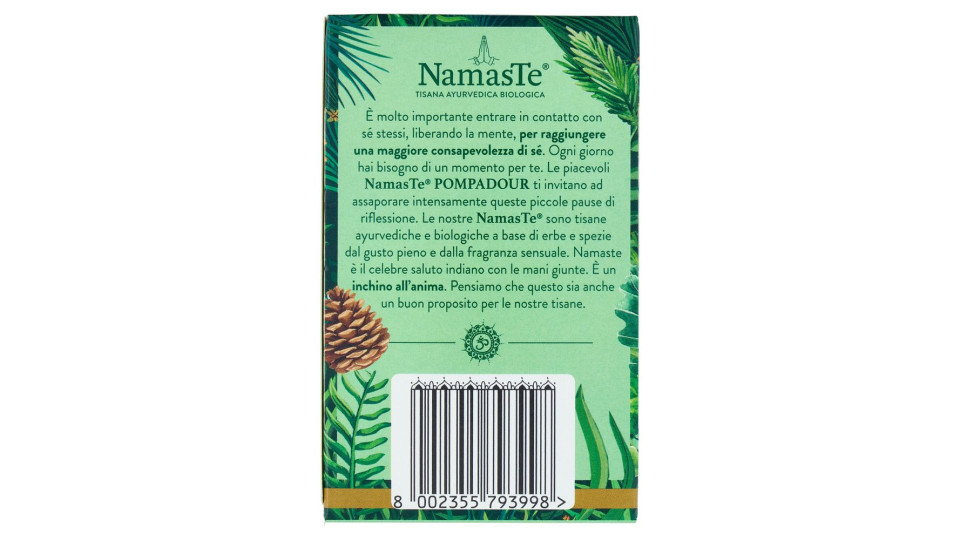 Pompadour Namaste Respiro Del Bosco 15 X 2 G
