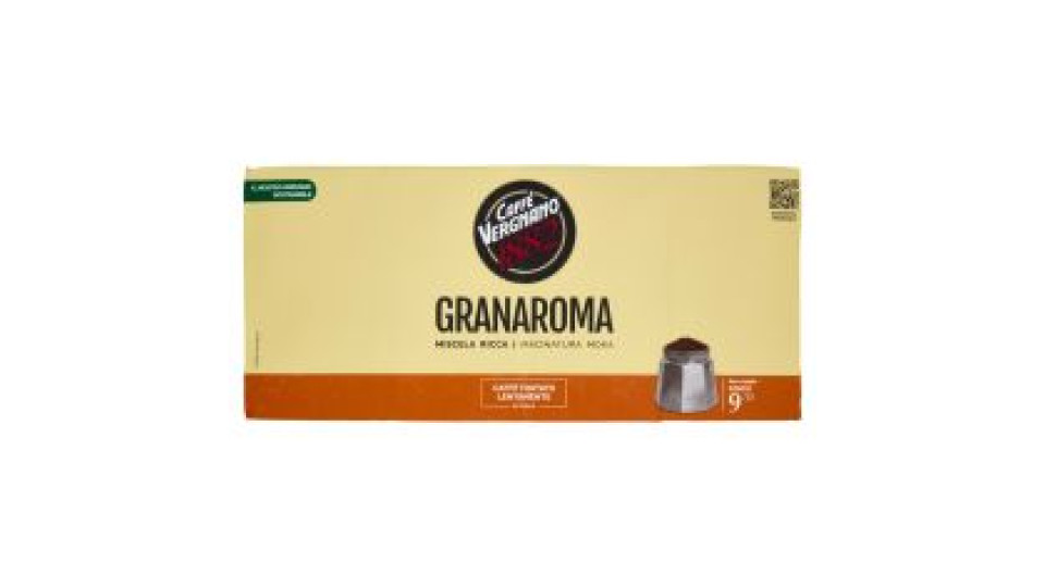 Caffè Vergnano 1882 Granaroma Miscela Ricca Macinatura Moka 4 X 250 G