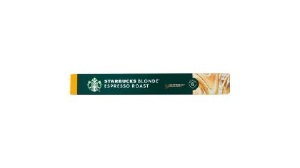 Starbucks Espresso Roast By Nespresso Caffè 10 Capsule 55g