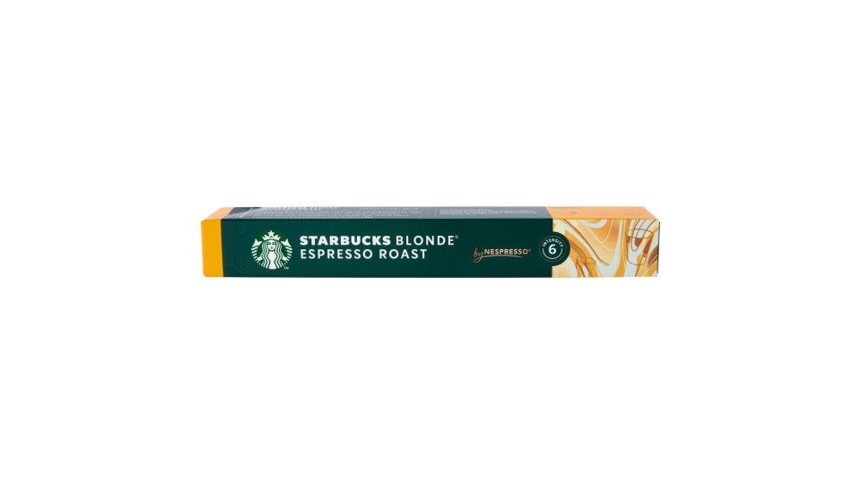 Starbucks Espresso Roast By Nespresso Caffè 10 Capsule 55g