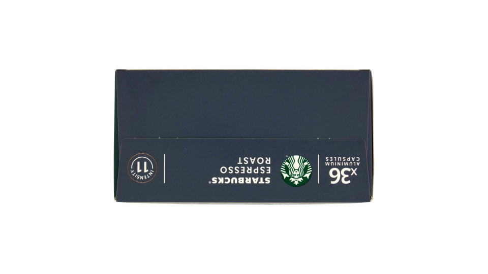 Starbucks Espresso Roast By Nespresso Caffè 36 Capsule 198g