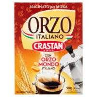 Crastan Orzo Italiano Macinato Per Moka Con Orzo Mondo Italiano 500 G