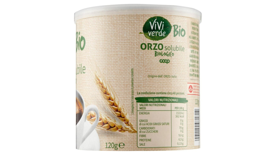 Orzo Solubile Biologico 120 G