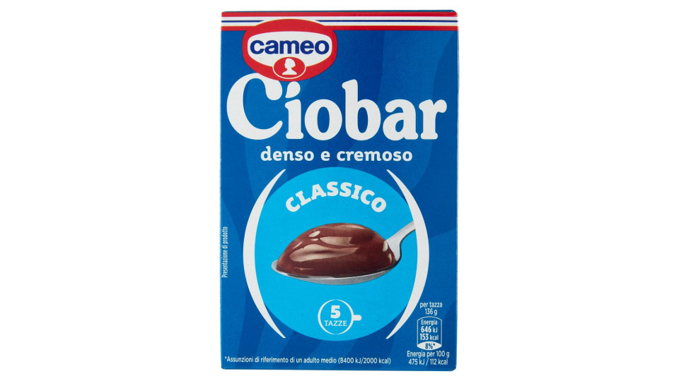 Cameo Ciobar Classico 5 X 25 G