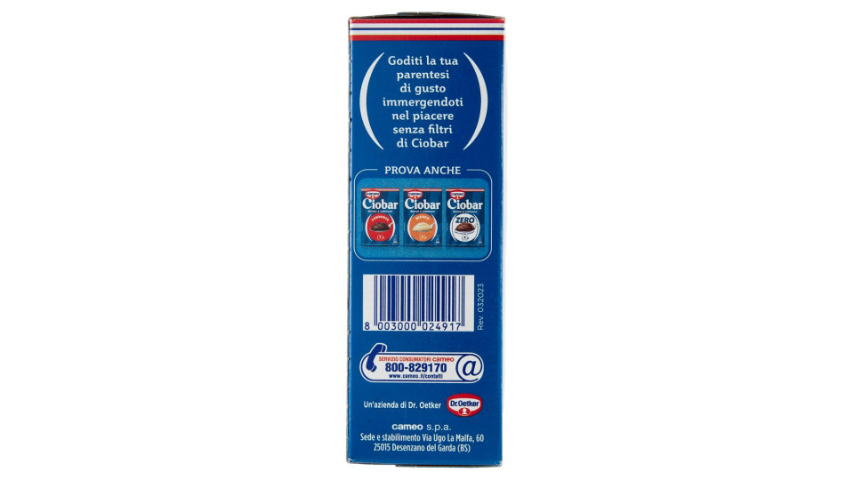 Cameo Ciobar Classico 5 X 25 G
