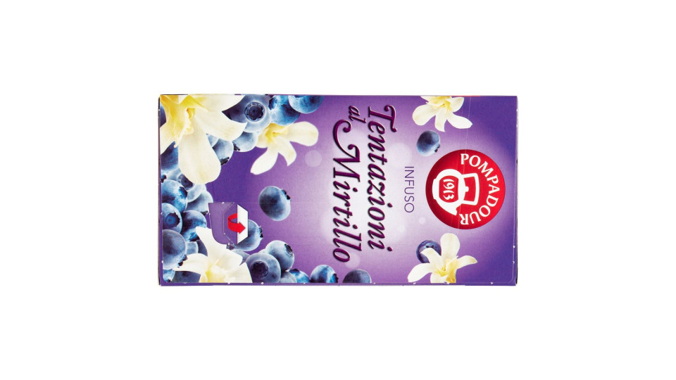 Pompadour Infuso Tentazioni Al Mirtillo Bustine 20 X 3 G