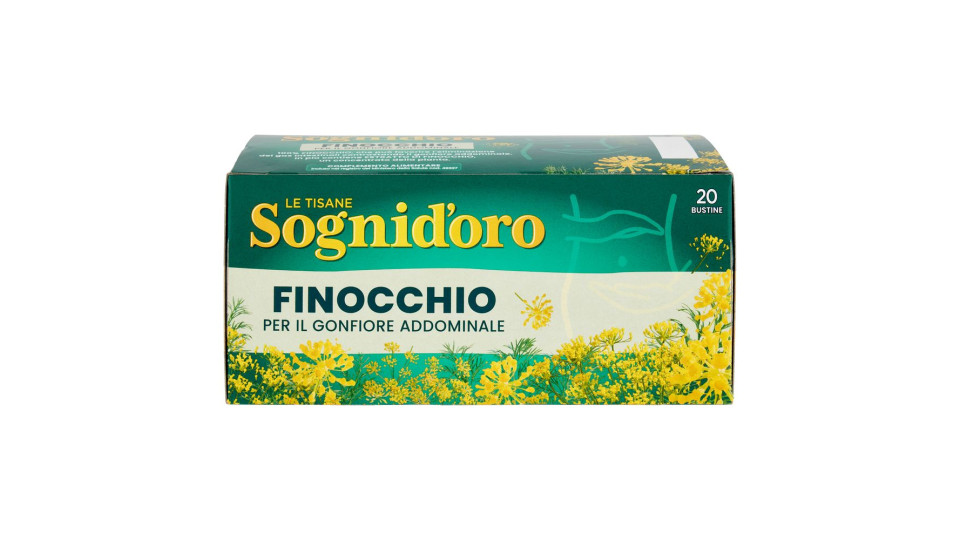 Sognid'oro Le Tisane Finocchio Bustine 20 X 2 G