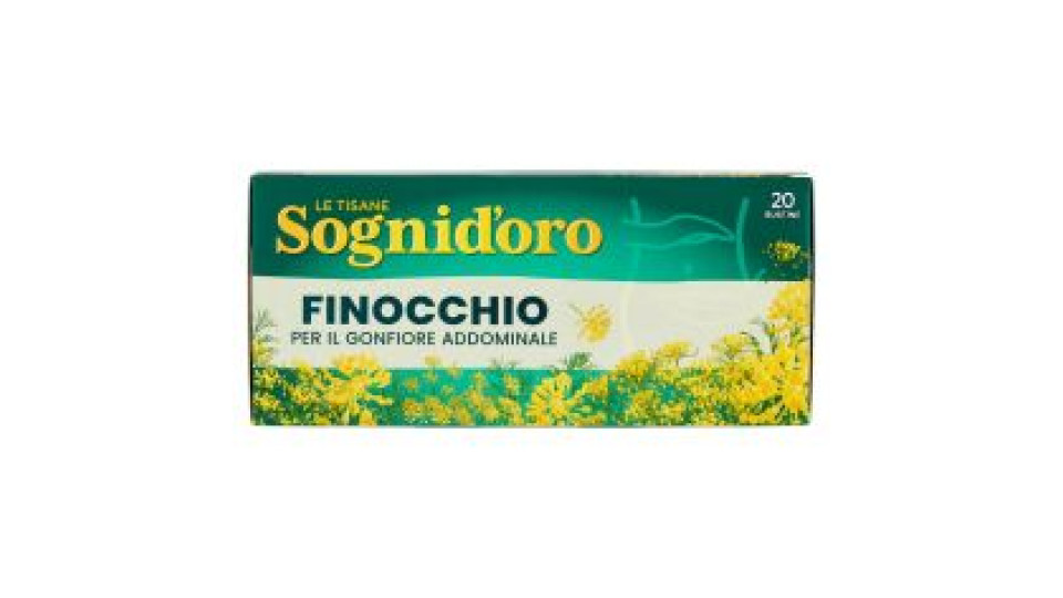 Sognid'oro Le Tisane Finocchio Bustine 20 X 2 G