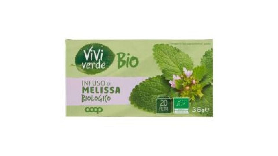 Infuso Di Melissa Biologico 20 Filtri 36 G