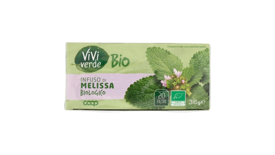 Infuso Di Melissa Biologico 20 Filtri 36 G