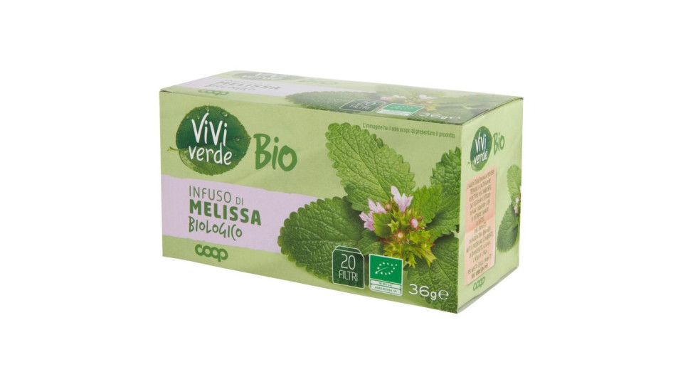 Infuso Di Melissa Biologico 20 Filtri 36 G