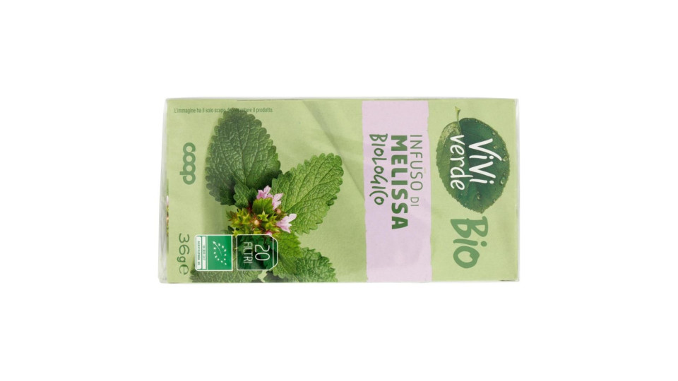 Infuso Di Melissa Biologico 20 Filtri 36 G