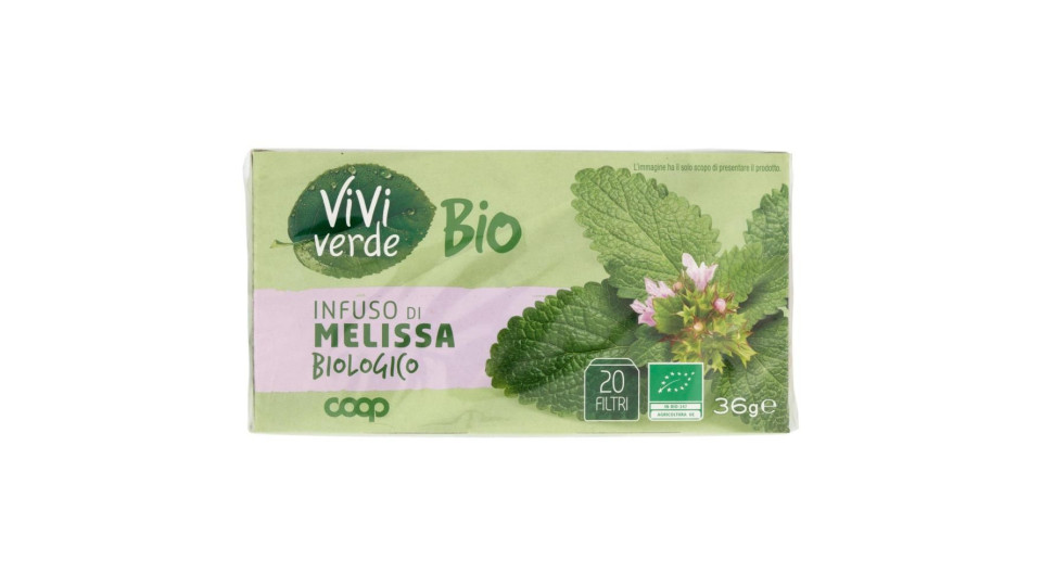 Infuso Di Melissa Biologico 20 Filtri 36 G