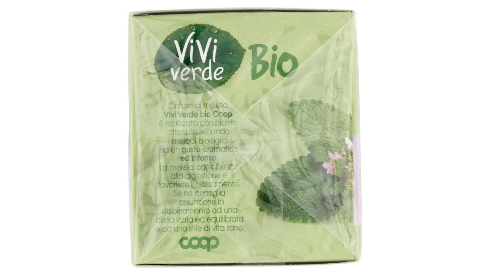 Infuso Di Melissa Biologico 20 Filtri 36 G
