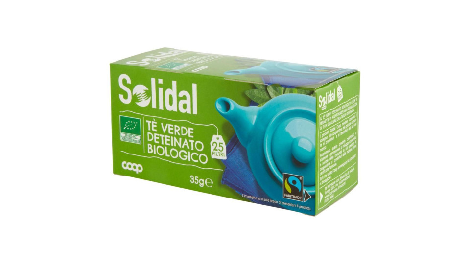Tè Verde Deteinato Biologico 25 Filtri 35 G