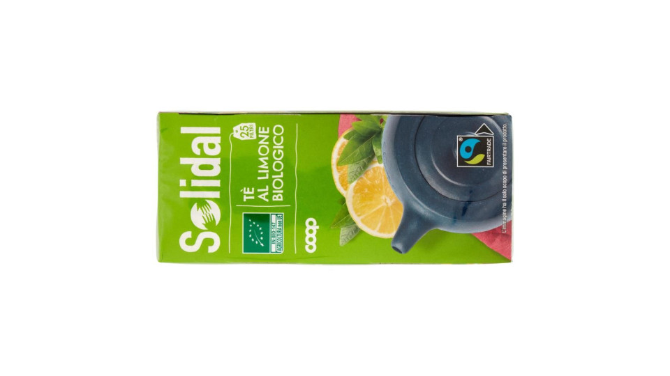 Tè Al Limone Biologico 25 Filtri 50 G