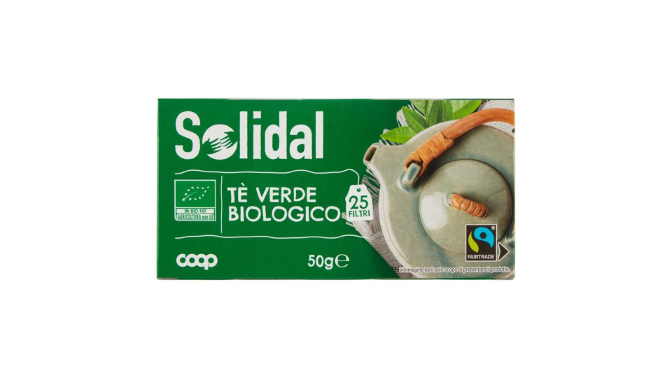 Tè Verde Biologico 25 Filtri 50 G