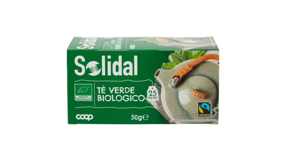 Tè Verde Biologico 25 Filtri 50 G