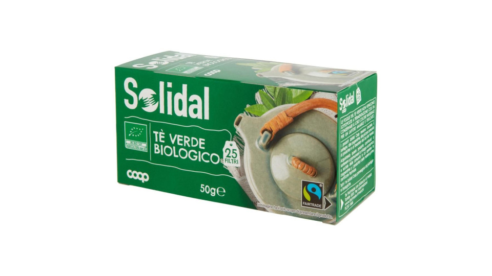 Tè Verde Biologico 25 Filtri 50 G