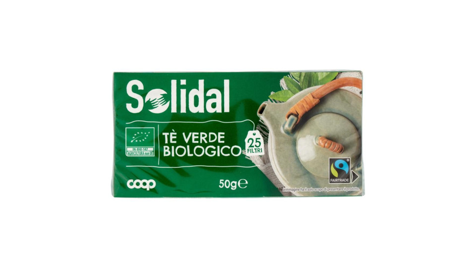 Tè Verde Biologico 25 Filtri 50 G