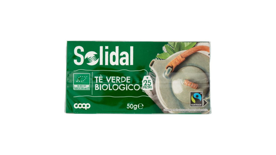Tè Verde Biologico 25 Filtri 50 G