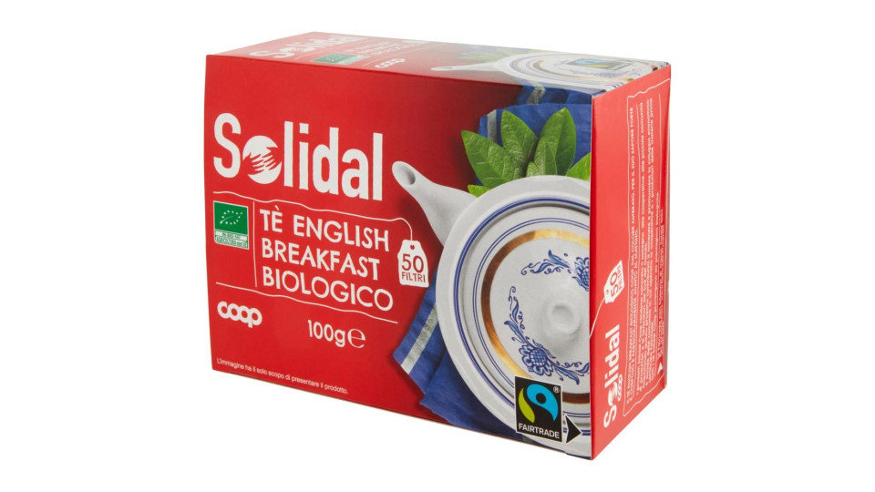 Tè English Breakfast Biologico 50 Filtri 100 G
