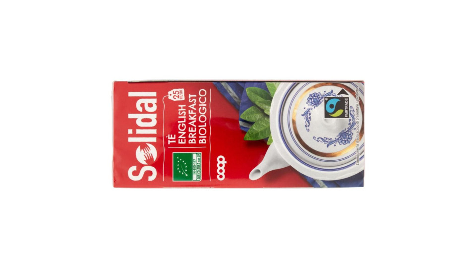 Tè English Breakfast Biologico 25 Filtri 50 G