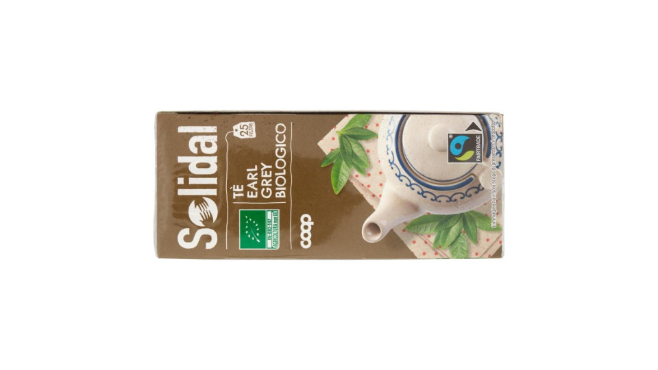 Tè Earl Grey Biologico 25 Filtri 50 G
