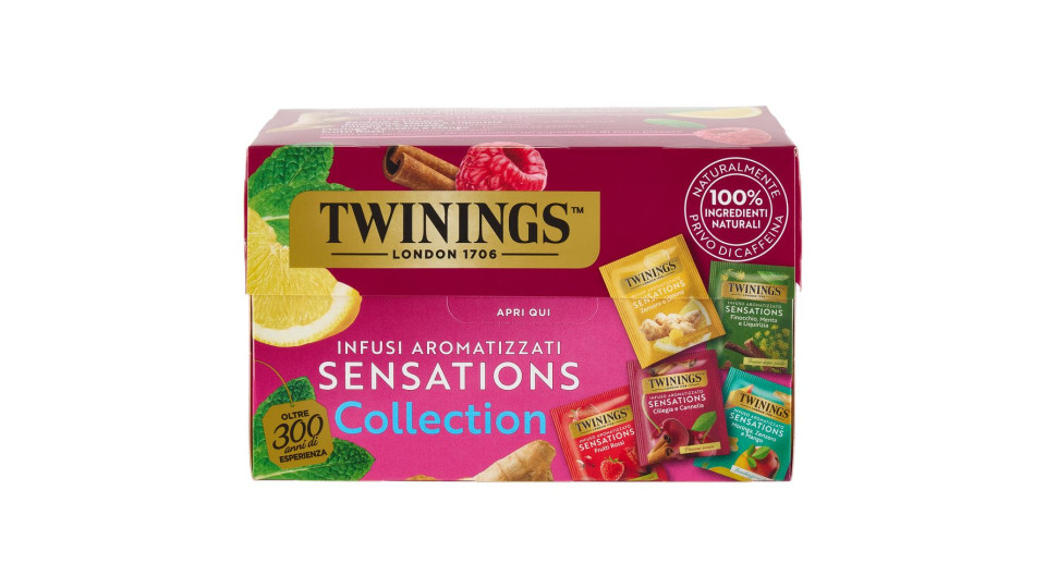 Twinings Infusi Collection Confezione Con 5 Diversi Infusi 20 Filtri 36 G