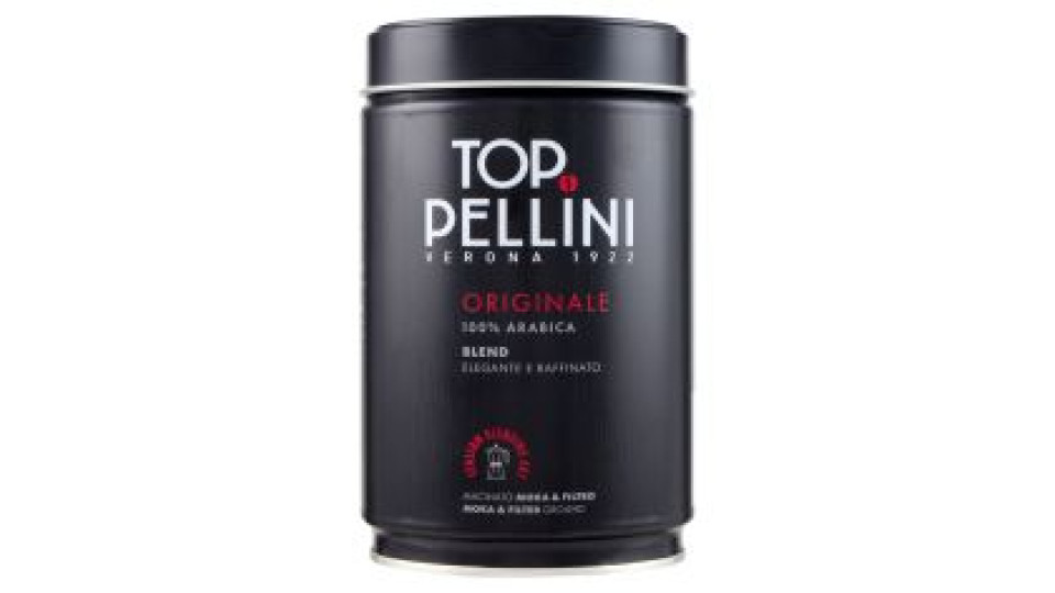 Top Pellini Originale Macinato Moka & Filtro 250 G