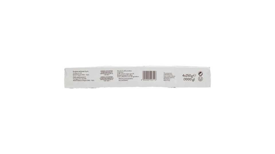 Kimbo Aroma Italiano 4 X 250 G