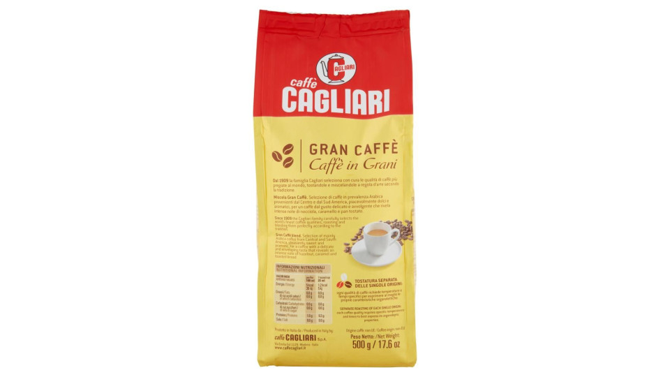 Caffè Cagliari Gran Caffè Caffè In Grani 500 G