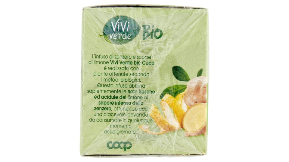 Infuso Zenzero E Scorze Di Limone Biologico 20 Filtri 37 G