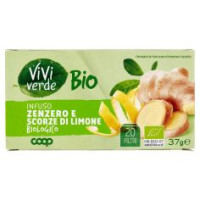 Infuso Zenzero E Scorze Di Limone Biologico 20 Filtri 37 G