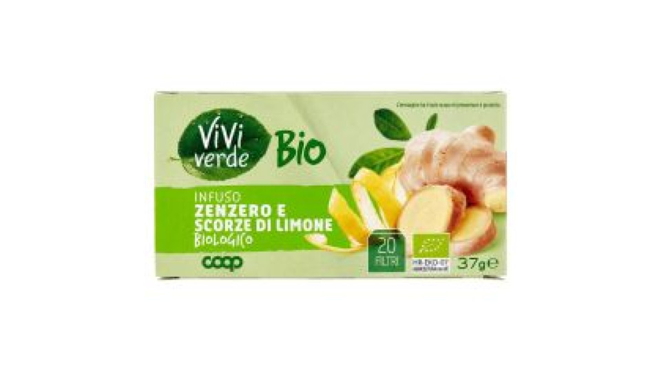 Infuso Zenzero E Scorze Di Limone Biologico 20 Filtri 37 G