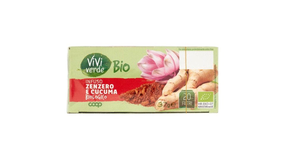 Infuso Zenzero E Curcuma Biologico 20 Filtri 37 G