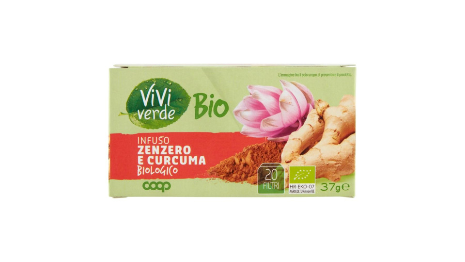 Infuso Zenzero E Curcuma Biologico 20 Filtri 37 G