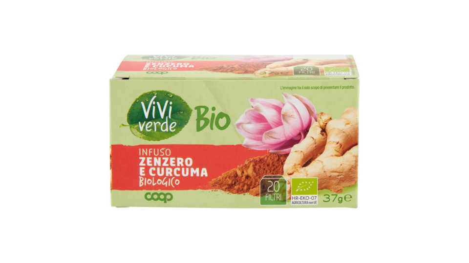 Infuso Zenzero E Curcuma Biologico 20 Filtri 37 G