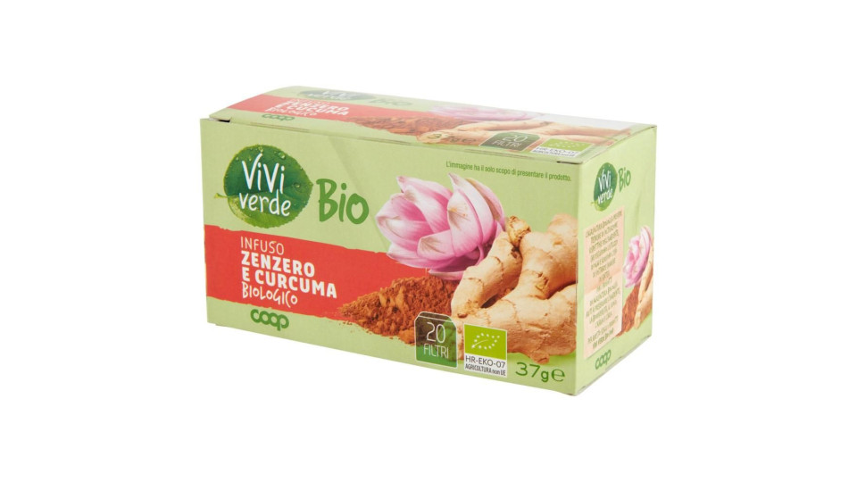 Infuso Zenzero E Curcuma Biologico 20 Filtri 37 G