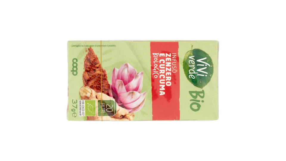 Infuso Zenzero E Curcuma Biologico 20 Filtri 37 G