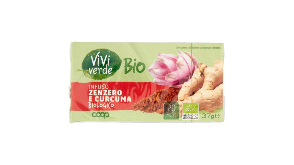 Infuso Zenzero E Curcuma Biologico 20 Filtri 37 G