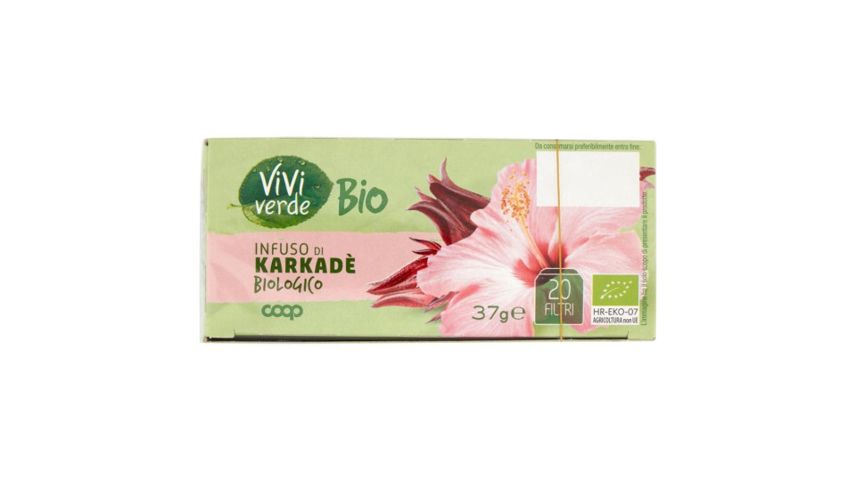 Infuso Di Karkadè Biologico 20 Filtri 37 G