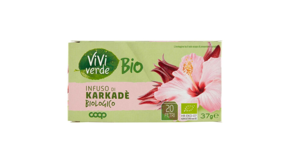 Infuso Di Karkadè Biologico 20 Filtri 37 G