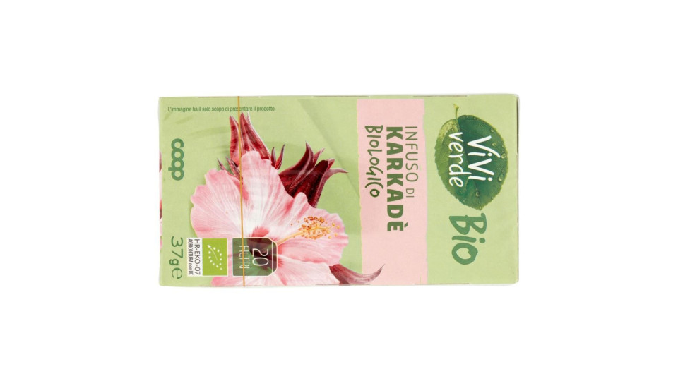 Infuso Di Karkadè Biologico 20 Filtri 37 G