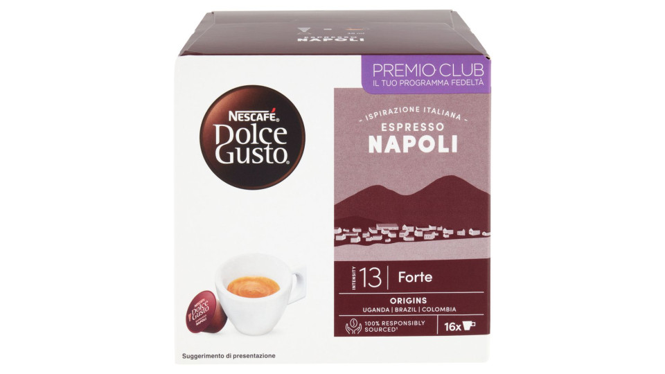 Nescafé Dolce Gusto Espresso Napoli Caffè 16 Capsule 128 G