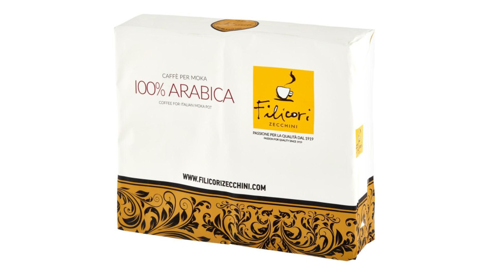 Filicori Zecchini Caffè Per Moka 100% Arabica 2 X 250 G