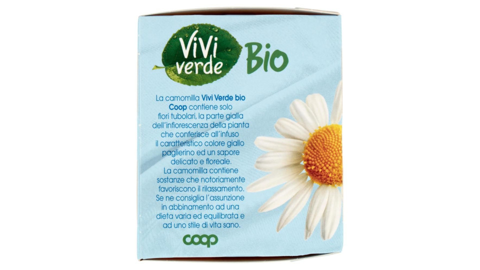 Camomilla Setacciata Biologica 20 Filtri 24 G