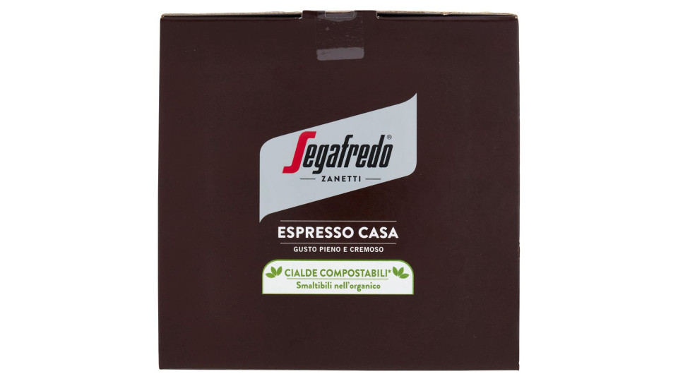 Segafredo Zanetti Espresso Casa Cialde Compostabili* 50 X 7 G