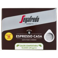 Segafredo Zanetti Espresso Casa Cialde Compostabili* 50 X 7 G